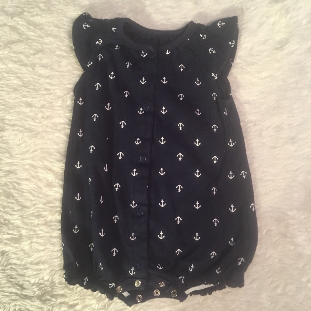 Carter’s ,   3  = all 9 months , 3 -one pieces